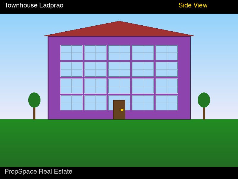 Townhouse Ladprao - ด้านข้าง