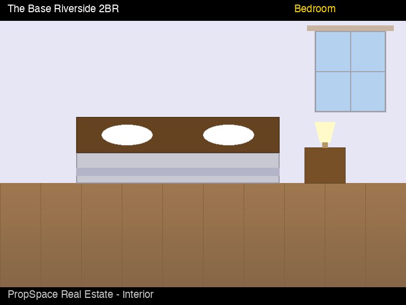 The Base Riverside 2BR - ห้องนอน