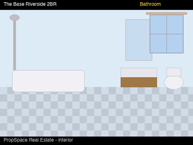 The Base Riverside 2BR - ห้องน้ำ