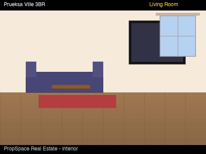 Prueksa Ville 3BR - ห้องนั่งเล่น