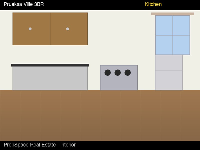 Prueksa Ville 3BR - ห้องครัว