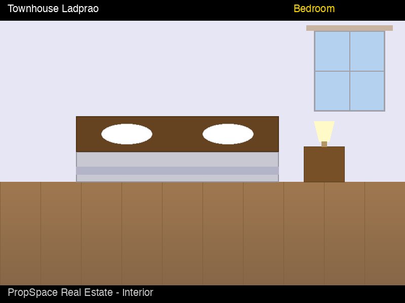 Townhouse Ladprao - ห้องนอน