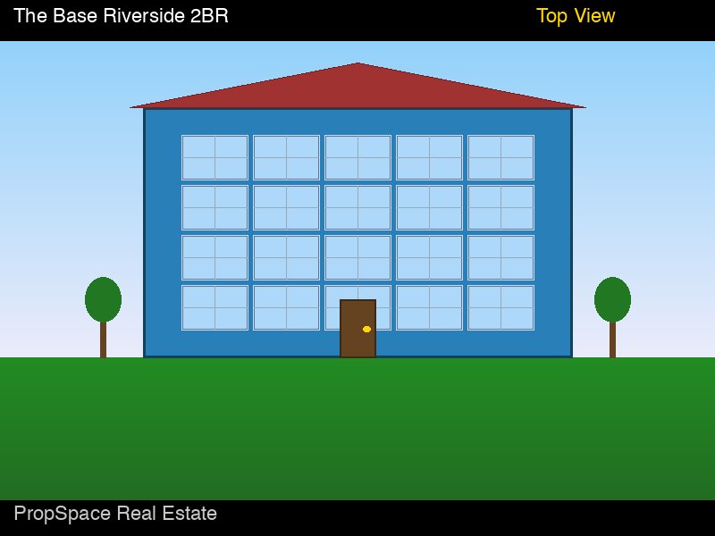 The Base Riverside 2BR - ด้านบน